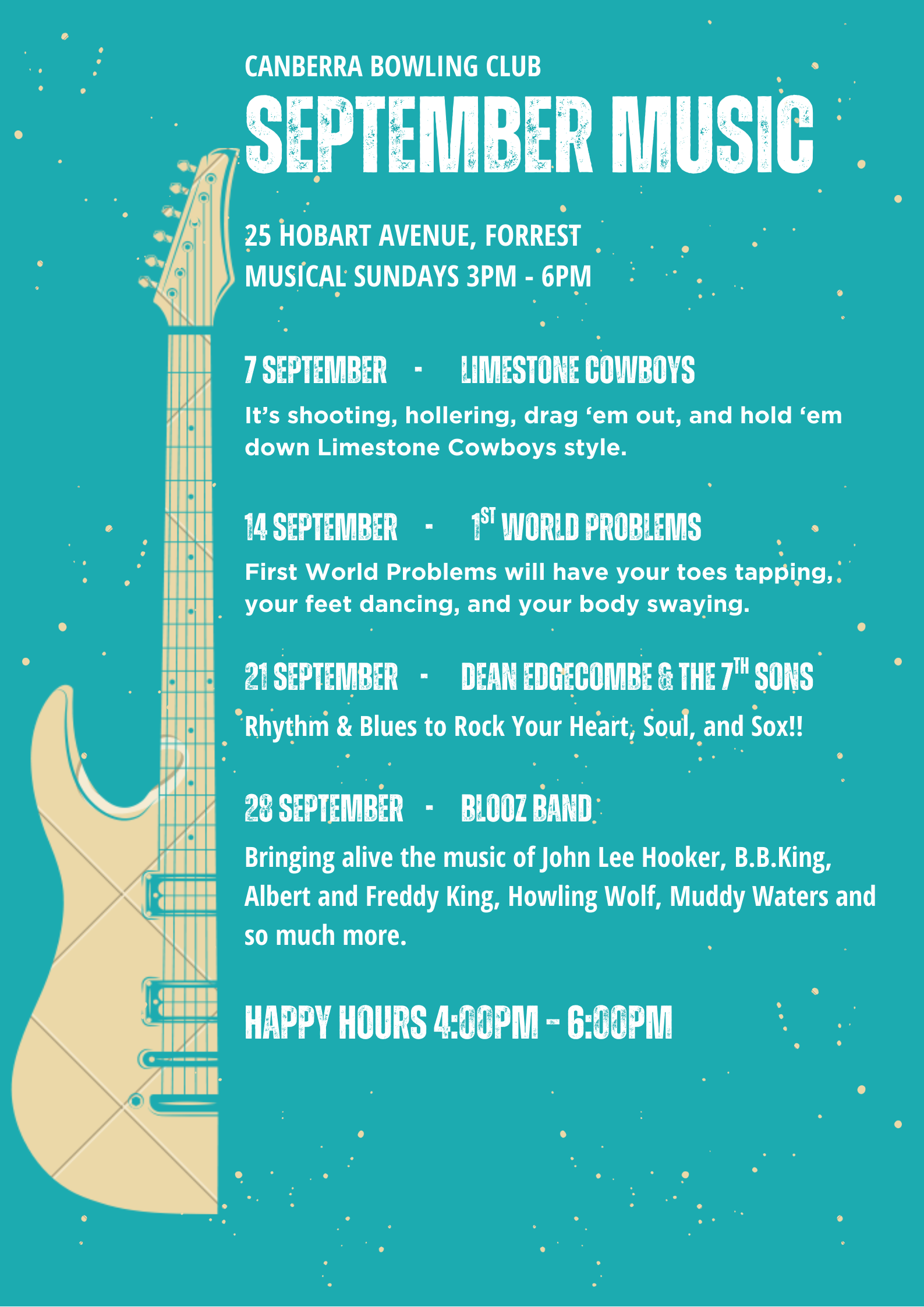 September Music Poster